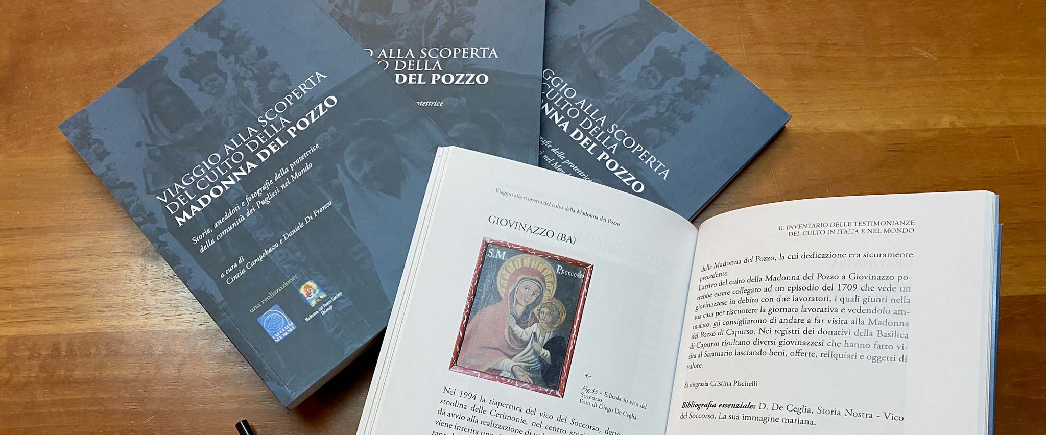 Un volume che racconta il culto della Madonna del Pozzo in Italia e nel Mondo. Dopo gli Stati Uniti, la presentazione a Capurso