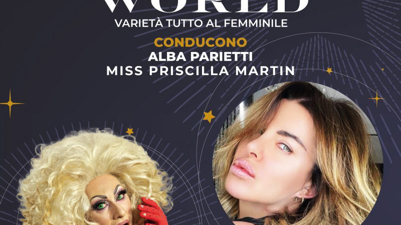 CAPURSO CELEBRA LE DONNE CON “WOMEN OF THE WORLD” ALBA PARIETTI OSPITE SPECIALE DELLA SERATA DEL 13 SETTEMBRE