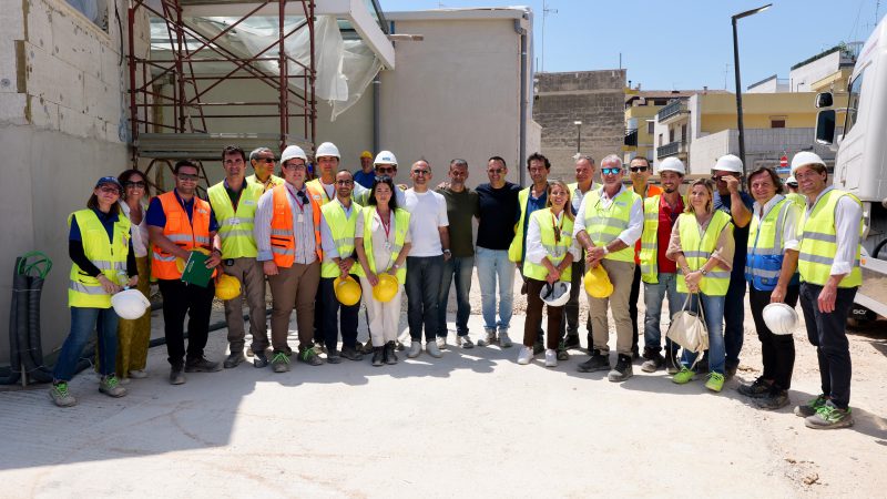 Stazione FSE. Il sopralluogo di Decaro e Piemontese nelle nuova stazione di Capurso. Circolazione dei treni dal 27 luglio. In autunno inaugurazione della nuova stazione e apertura al pubblico. La soddisfazione del Sindaco Laricchia