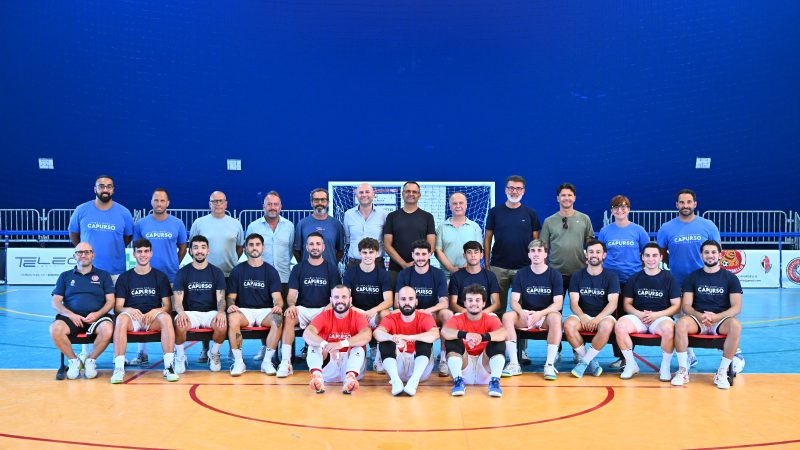 Futsal Serie A, la GTS Global Work Capurso riceve al PalaLivatino il saluto dell’Amministrazione comunale di Capurso
